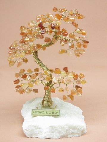 Drzewko szcz�cia z karneolu