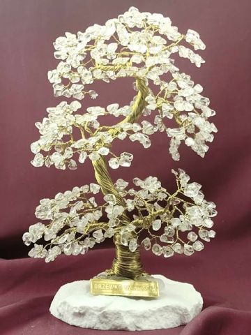 Drzewko szcz�cia z kryszta�u g�rskiego